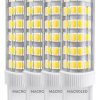 4x Lampara Bipin 6w Led Macro G9 Blanco Calido 220v Dimeriza