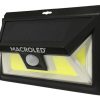 Aplique De Pared 5w Panel Solar Para Exterior Ip65 Macroled