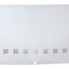 Aplique Difusor Pared Salerno Ap 187 Vidrio Apto Led!