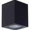 Aplique Exterior Bidireccional 2 Luces Ar111 Negro Ap211