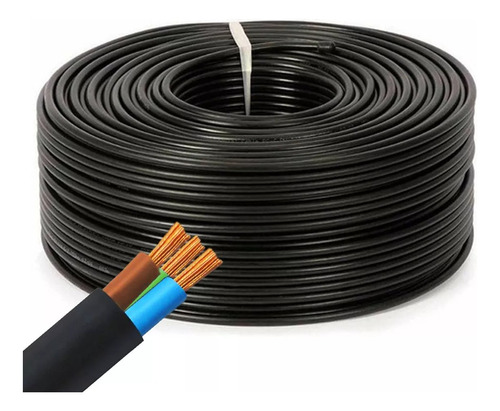 Cable Tipo Taller 3x2,5mm Trefilcon Normalizado Iram X10m