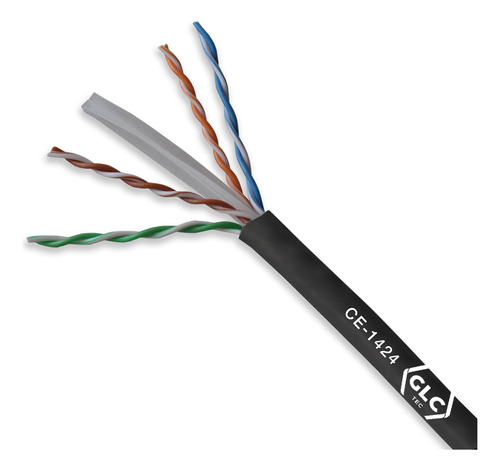 Cable Utp Rollo Exterior Cat6 50 Metros Glc