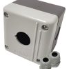 Caja Aislante Gris 1 Orificio Diámetro 22mm Ip65 Chint