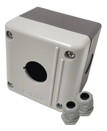 Caja Aislante Gris 1 Orificio Diámetro 22mm Ip65 Chint
