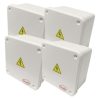 Caja Estanca Exterior Ip 65 Exultt 115x115x65 Pack X4