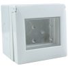 Caja Exterior 2 Modulos Con Membrana Flexible Ip55 4263