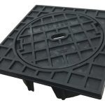 Caja Inspección Jabalina Reforzado Pvc 15x15cm Con Tapa