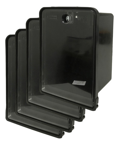 Caja Medidor Monofasico Lisa Sin Reseteo Variplast Pack X4