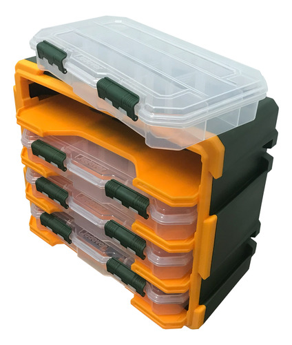 Caja Organizadora 4 Gavetas Tornillos Tuercas Jadever