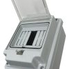 Caja Para Termicas 4 Bocas Ip54 Pilar Variplast
