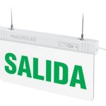 Cartel Luminoso Led Salida Macroled Señalización Autónoma