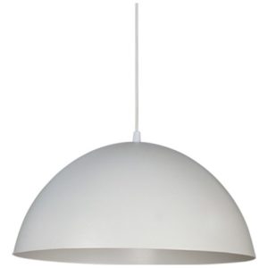 Colgante Aluminio Blanco 1 Luz 40cm E27 C146 Diseño Vintage