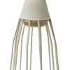 Colgante Jaula Cono Blanco 1 Luz E27 Ferrolux C1004