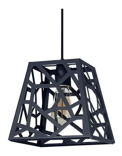 Colgante Merida 1 Luz Vintage E27 (apto Led) C-168 Ferrolux