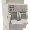 Conmutadora Manual Bipolar I-0-ii 40a Riel Din 230vca Baw