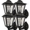 Faroles Colonial De Pared 4 Caras E27 Ideal Jardin Pasillo