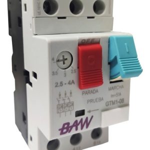 Guardamotor Tmg Tripolar Elegir Regulacion 2,5 A 4 Amp Baw