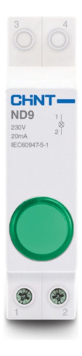 Indicador Luminoso Para Riel Din Chint 230v