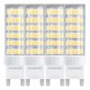 Lámpara Bipin G9 Led Potencia 6w Macroled Pack X4