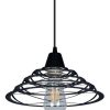 Lampara Colgante 1 Luz Techo Moderna Negro Text York 185