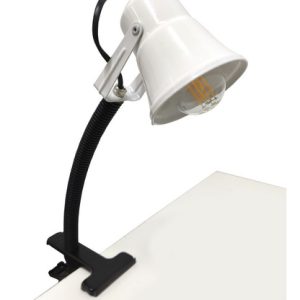 Lampara De Mesa Velador Escritorio Led Tipo Pinza Dormitorio