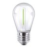 Lampara Filamento Led Gota 1w Verde E27 Macroled