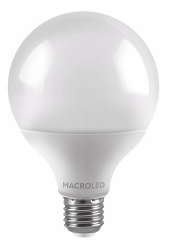 Lampara Globo Led 14w G95 E27 Blanco Frio Macroled +garantia