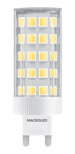 Lampara Led 9w Bipin G9 Macroled 220v Blanco Frío