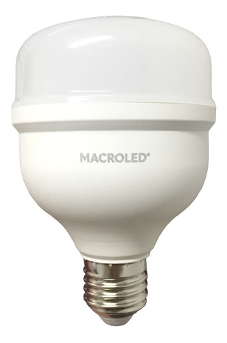 Lampara Led Alta Potencia 20w E27 Luz Fría Macroled