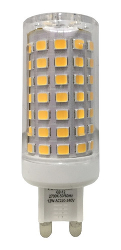 Lampara Led Bipin G9 12w Macroled 220v Blanco Calido Frio