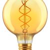 Lampara Led Globo Filamento 5w G95 Golden L Calida Macroled