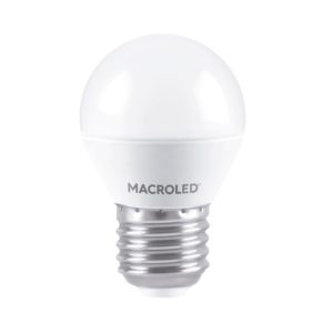 Lampara Led Gota Blanco Calido G45 6w Macro E27 X 10 Unidad