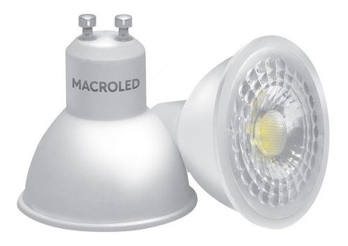 Lamparas Dicroica Led 7w Gu10 220v Neutra 4500k 1°marca