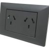 Llave Luz Armada Cambre Toma Doble Gris Siglo Xxii
