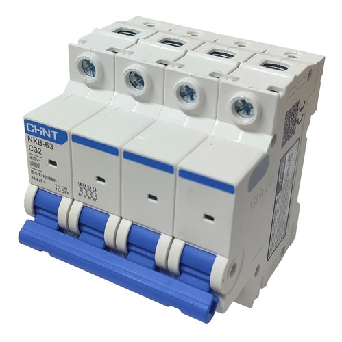 Llave Termica Tetrapolar 4x32 Chint 6ka 4x32a 32 32a Oferta