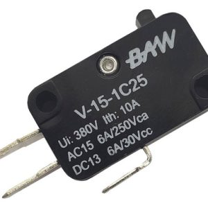 Microswitch Por Piston Corto Baw V-15-1c25