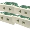 Modulo Toma Euro-americano 250v- 10/15amp 6920 Pack X4