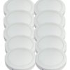 Pack X10 Plafones Led De Aplicar 18w Redondo Luz Neutra
