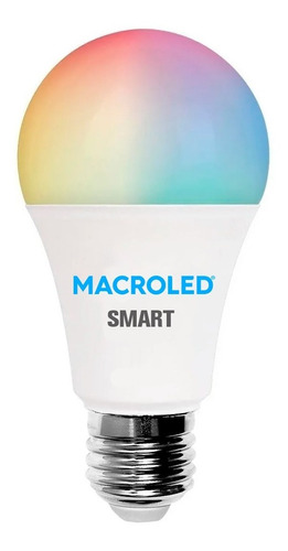 Lampara/bulbo Led A60 Macroled 12w E27 Smart Rgb Andriod/ios