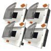 Pack X4 Cajas Para Termica De Embutir Con Tapa 8 Modulos Idt