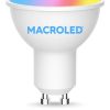 Lámpara Led Dicroica Wifi 5w Smart Rgb Fria Calida Macroled