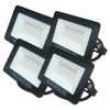 Pack X4 Reflectores Led Calido 30w Exterior Ip65 Macro