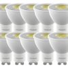 Pack X 10 Dicroica 7w Dimerizable 6000k Frio Macroled