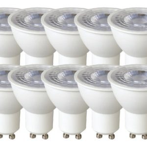 Pack X 10 Dicroicas Led 7w Gu10 220v Neutra 4500k 1°marca