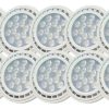 Pack X 10 Lampara Led Ar111 Blanca Frio 15w Macroled 6500k