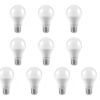 Pack X 10 Led 220v 12w Gtia 2 Años Fría 220v E27 Macroled