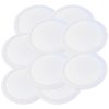 Pack X 10 Led Flat Embutir 18w Redondo Cálido Macroled 220v