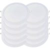 Pack X 10 Paneles Embutir Led Redondo 24w 220v Luz Fría