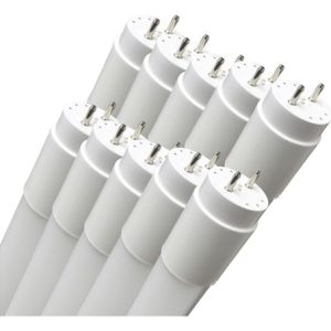 Pack X 10un Tubo Led 18w Vidrio 36w 120cm Luz Fria Macroled