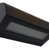 Aplique Difusor Monaco Negro Text 1 Luz Unidireccional Ap110